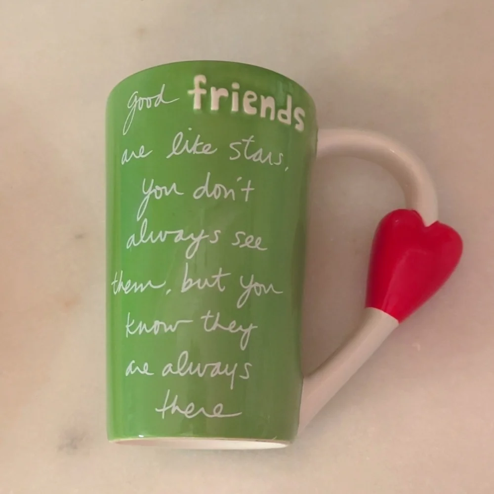 Sandra Magsamen 2x Friendship Coffee Mugs